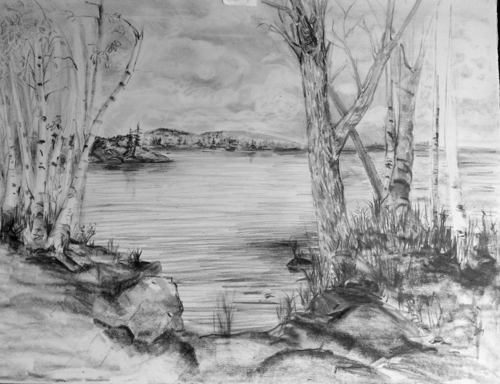 Drawing by Maggie Broda