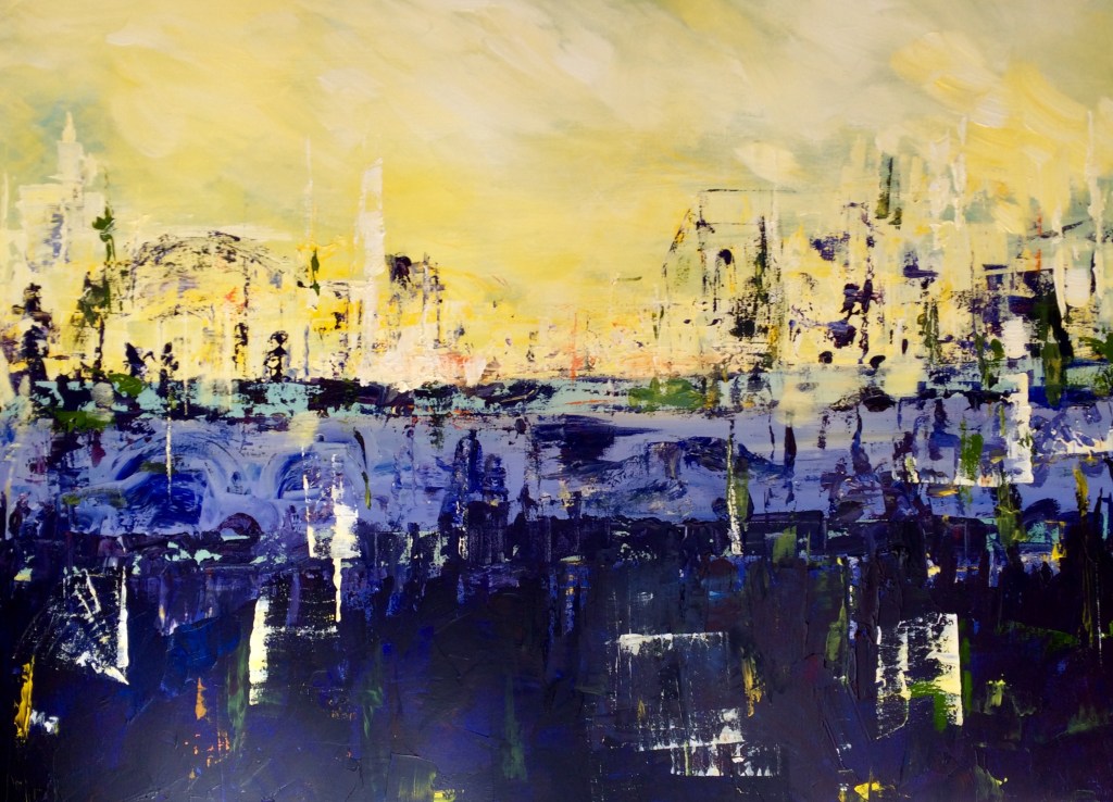 original painting by Maggie Broda, SOLD