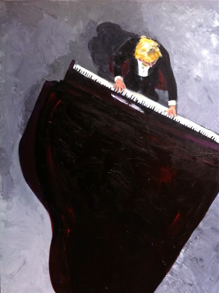 Grand Vibration - original painting by Maggie Broda, SOLD