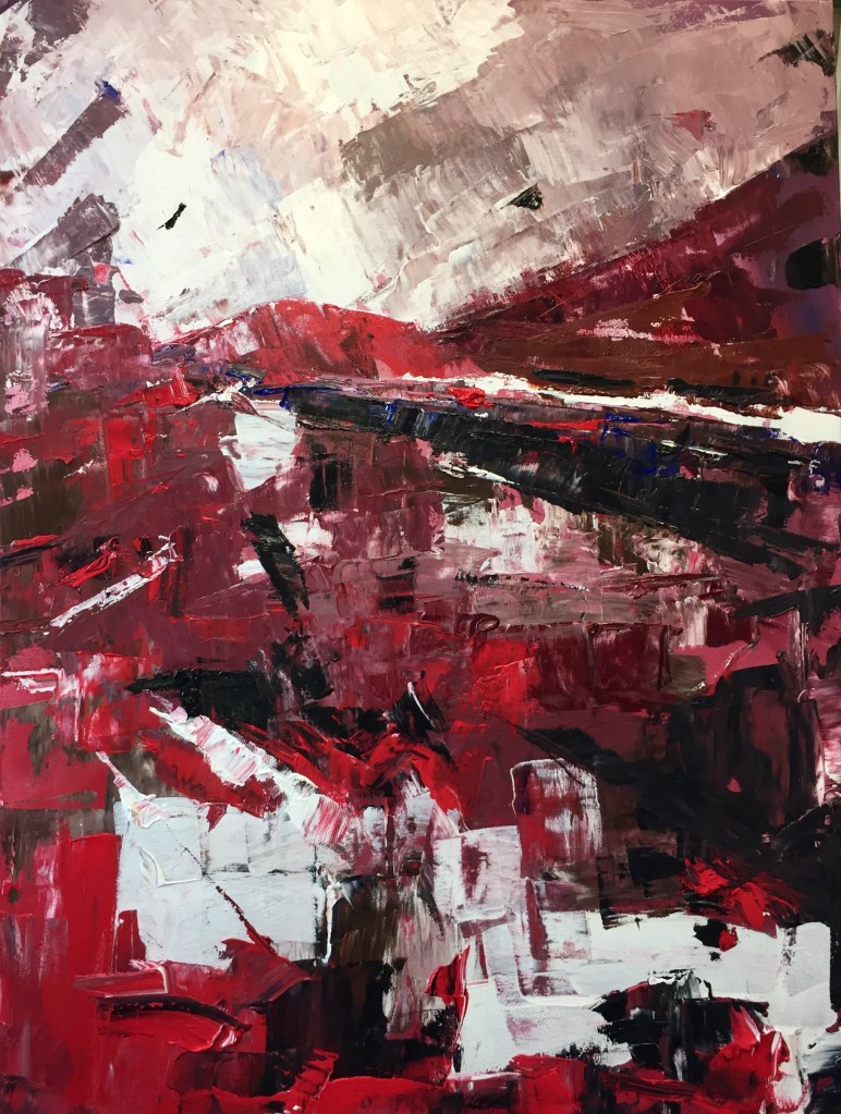 Painting by Maggie Broda