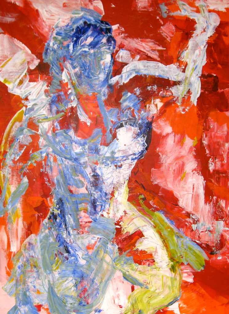 original painting by Maggie Broda, SOLD