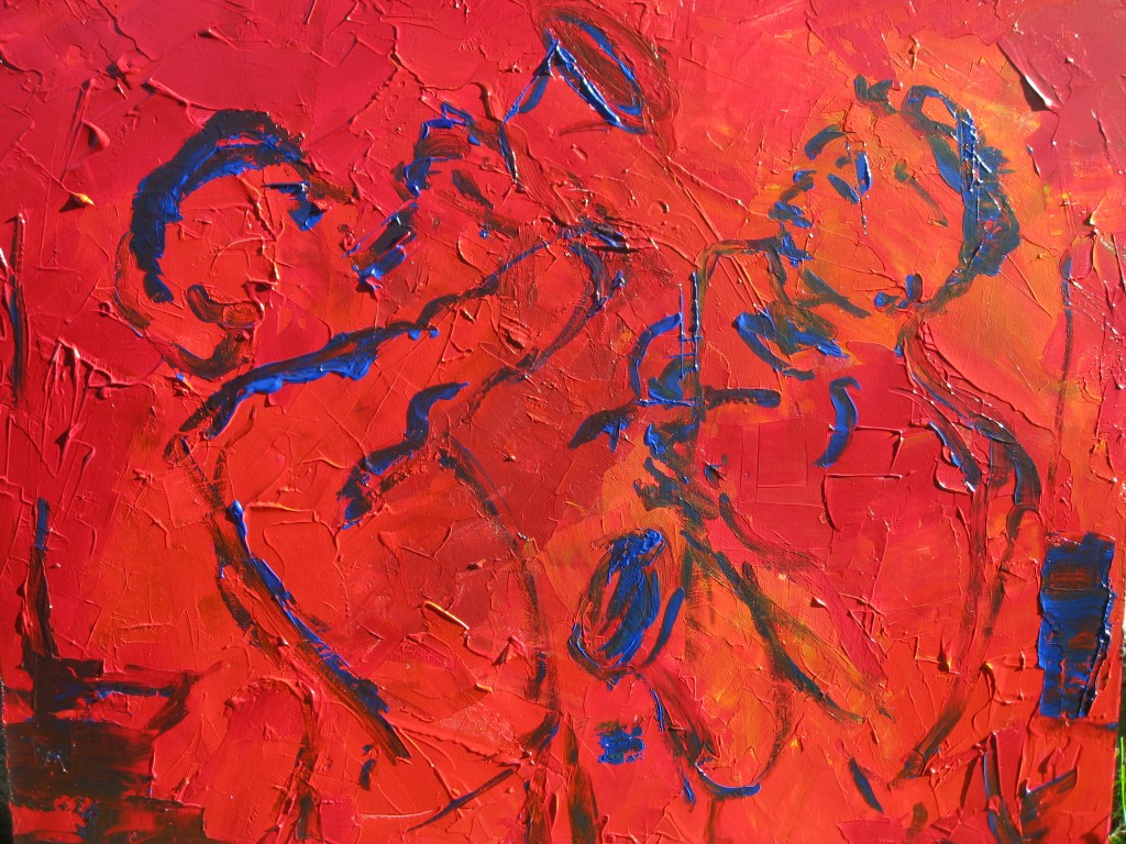 original painting by Maggie Broda, SOLD