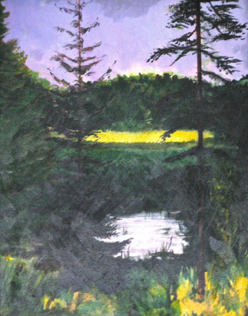 Painting by Maggie Broda