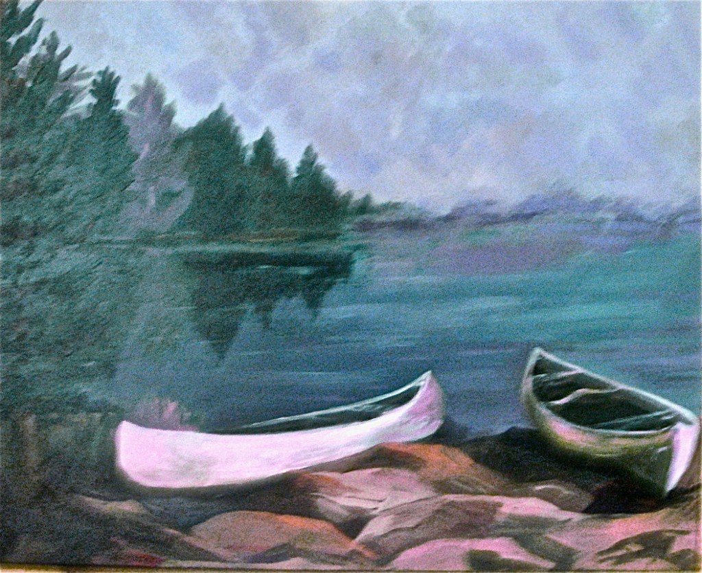 Painting by Maggie Broda