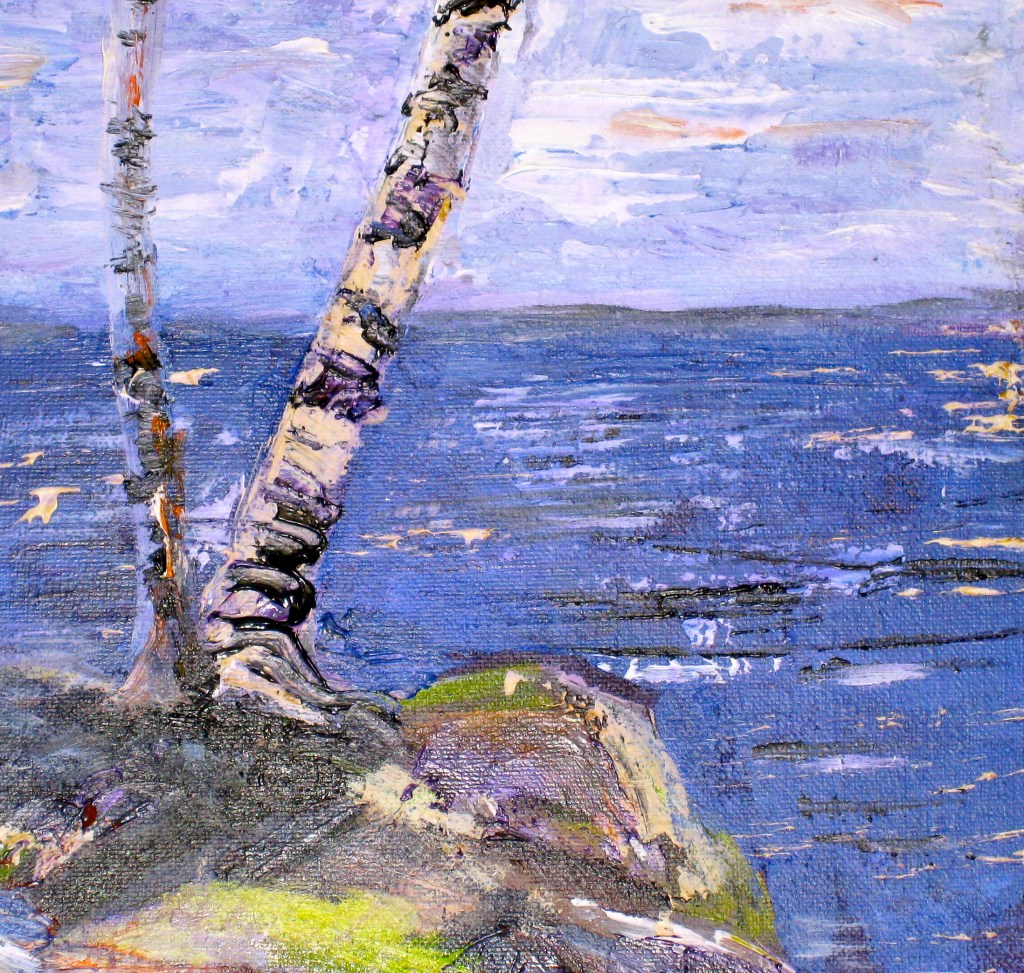 original painting by Maggie Broda, SOLD