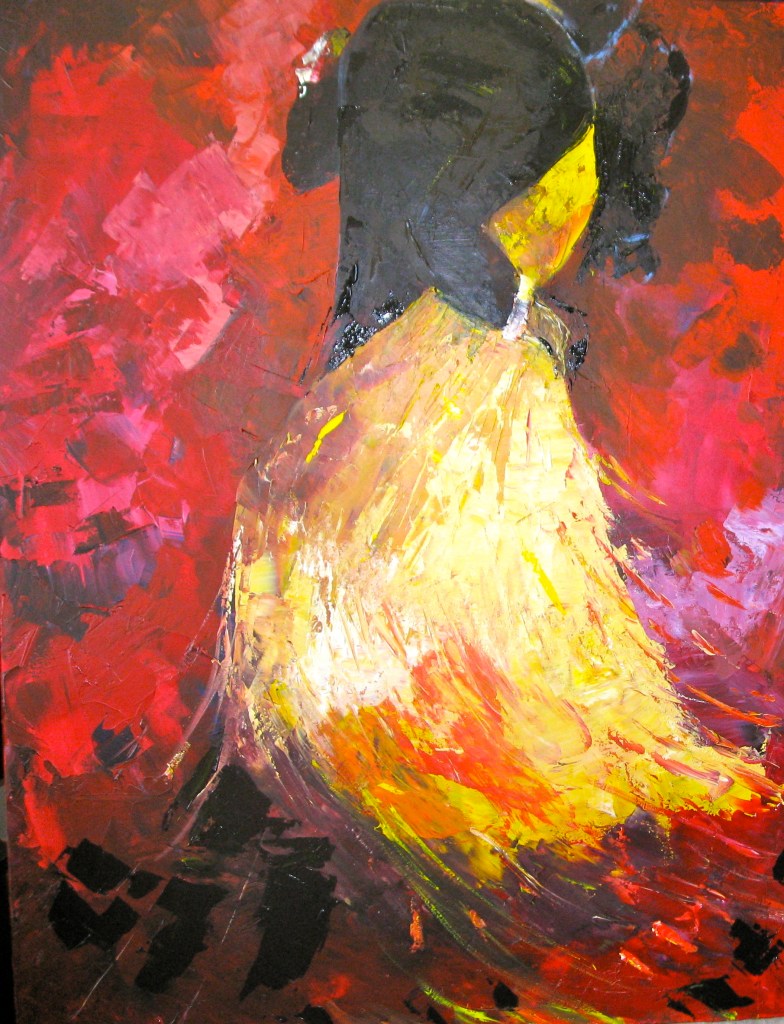 original painting by Maggie Broda, SOLD